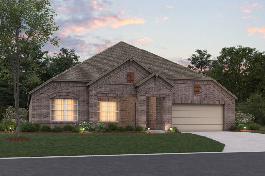 New construction Single-Family house Hawkins - 50' Smart Series, 133 Hudson Lane, Justin, TX 76247 - photo