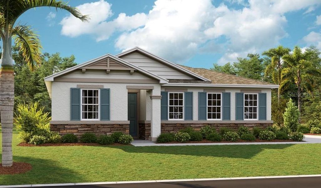 New construction Single-Family house 3864 Deer Ridge Drive, Mount Dora, FL 32757 Azure- photo