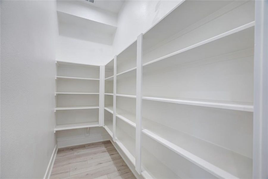 Large walk-in pantry