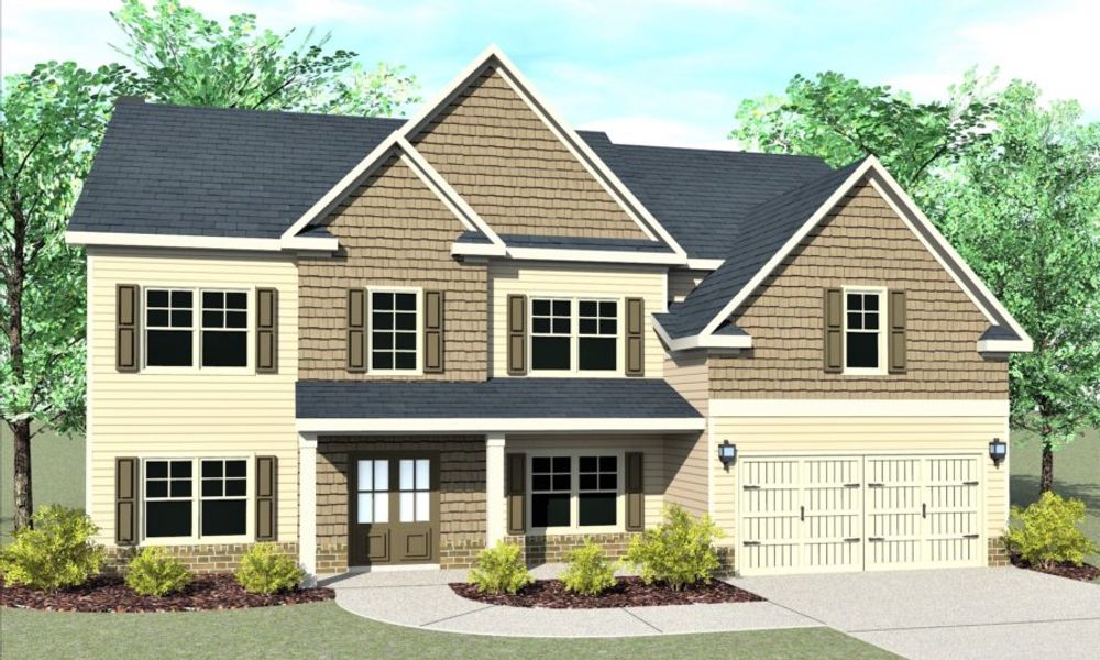 New construction Single-Family house Barrington, 378 Rays Court, Grayson, GA 30017 - photo