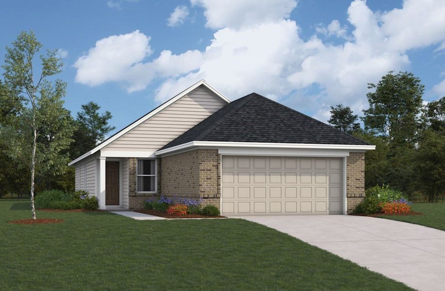 New construction Single-Family house Mccullough, 204 Orchard Laurel Drive, Alvin, TX 77511 - photo