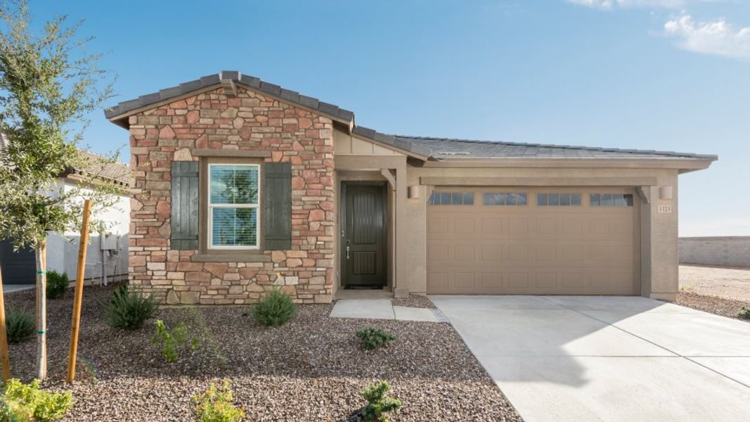 New construction Single-Family house Ironwood Plan 3518, 3325 East Malibu Drive, San Tan Valley, AZ 85143 - photo