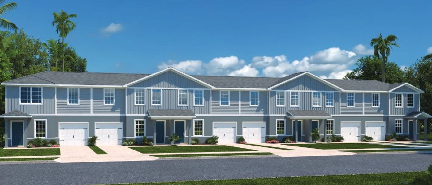 New construction Townhouse house Neptune, 12316 Grizzly Lane, New Port Richey, FL 34654 - photo
