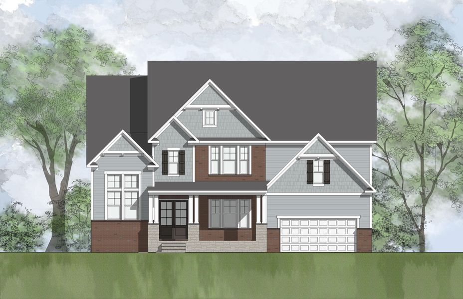 New construction Single-Family house Champlain, Old Stage Road, Angier, NC 27592 - photo