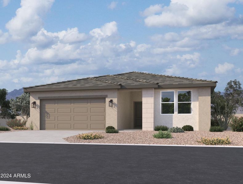 New construction Single-Family house 24072 W Hidalgo Avenue, Buckeye, AZ 85326 - photo