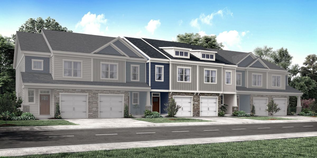New construction Townhouse house Ruth, 2797 Ruby Mill Drive, Gastonia, NC 28056 - photo