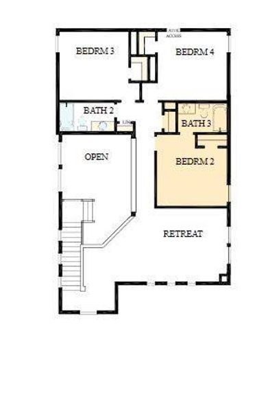 Floorplan – The success of a floorplan is the way you can move through it…You’ll be amazed at how well this home lives…We call it traffic patterns.