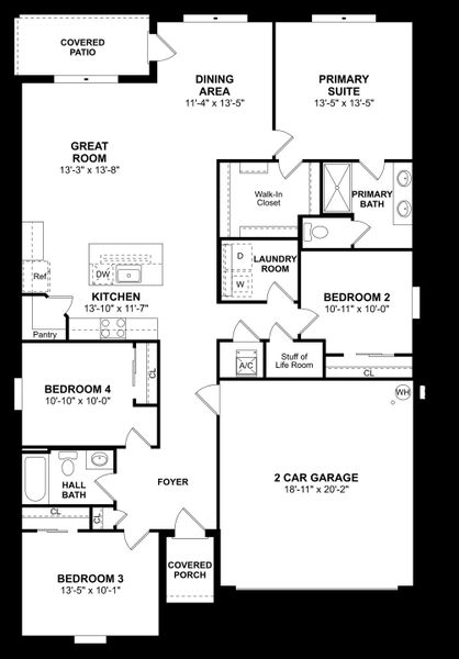 New construction Single-Family house 15634 Sw 47Th Avenue Road, Ocala, FL 34473 Goldenrod II- photo
