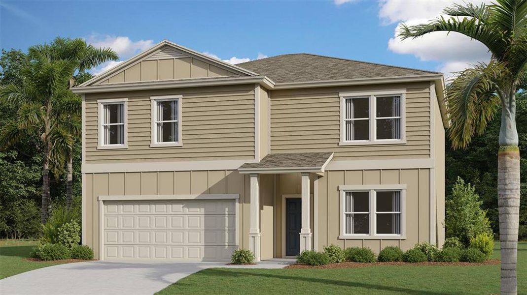 New construction Single-Family house 38 Hulett Woods Road S, Palm Coast, FL 32137 HAYDEN- photo