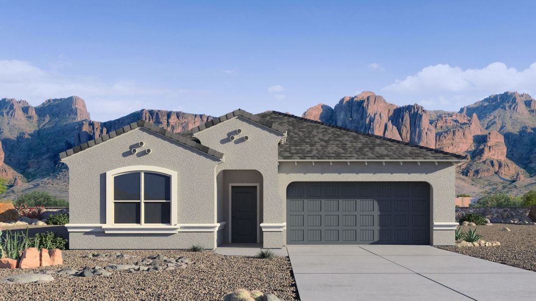 New construction Single-Family house Blackstone, 18352 West Chama Drive, Surprise, AZ 85387 - photo