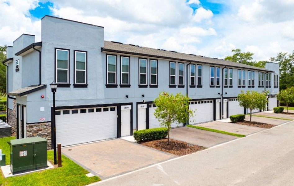 Exterior Building and Garage