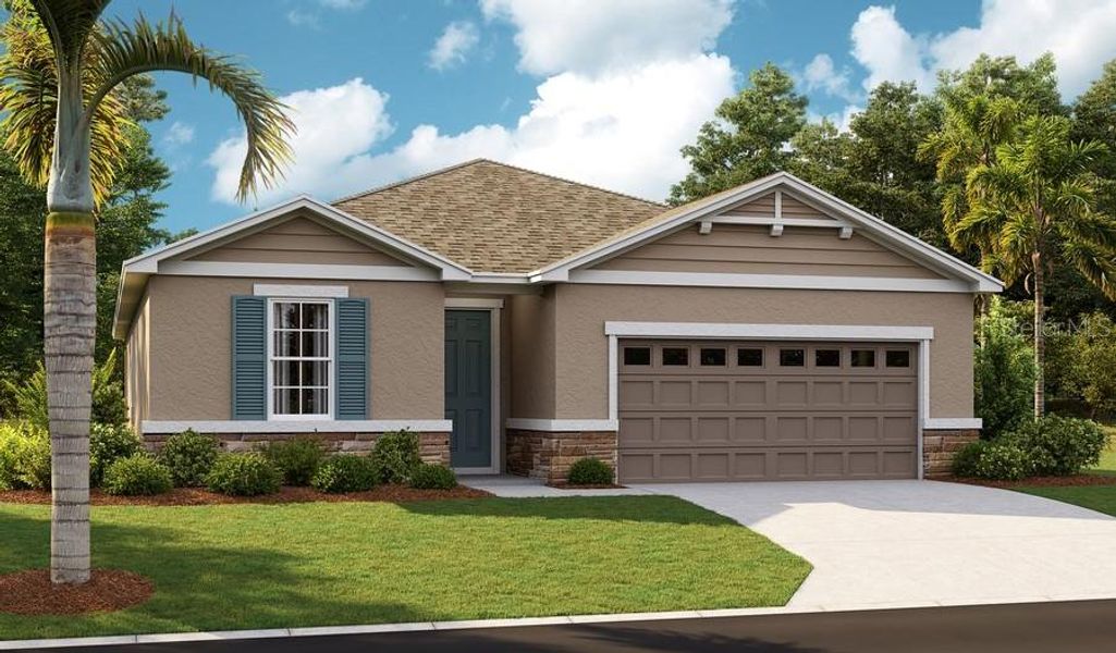 New construction Single-Family house 925 Wekiva Ridge Drive, Mount Dora, FL 32757 Slate- photo