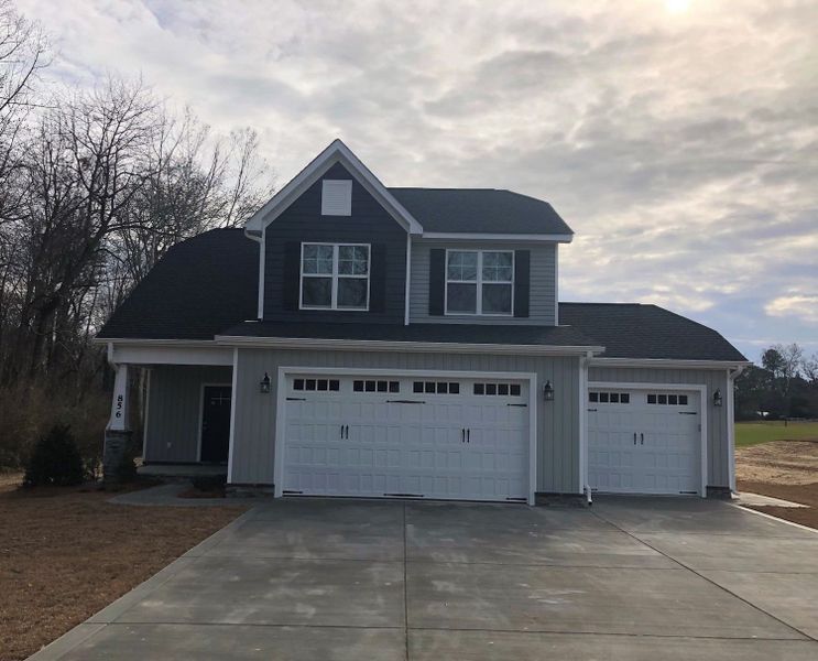 New construction Single-Family house The Gaston II, 3389 Antioch Church Road, Middlesex, NC 27577 - photo