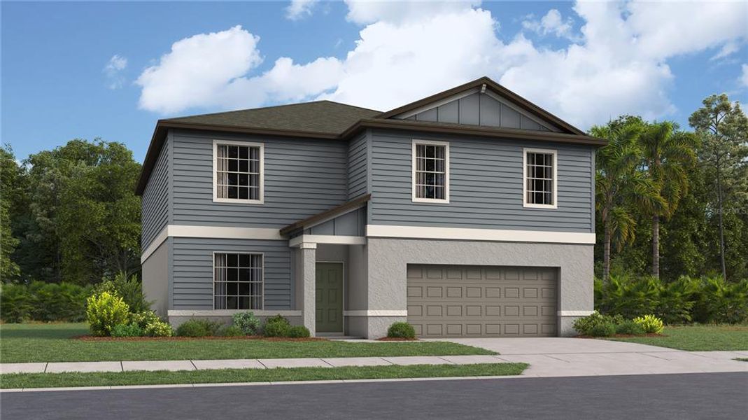 New construction Single-Family house 11425 Linden Depot Rd, San Antonio, FL 33576 Richmond- photo