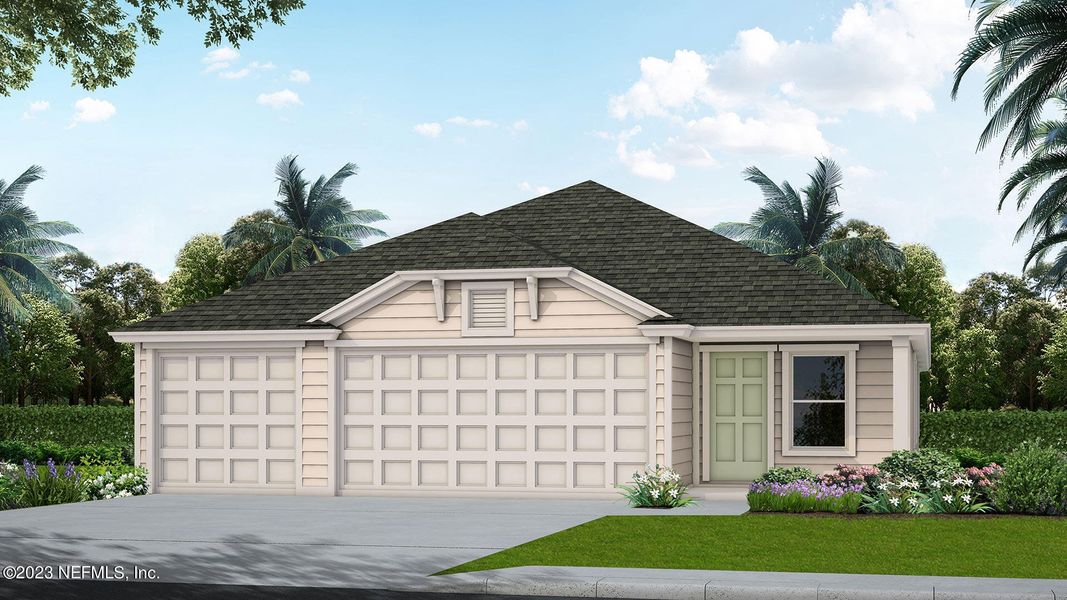 New construction Single-Family house 3000 Oak Stream Dr, Green Cove Springs, FL 32043 CAMELLIA- photo