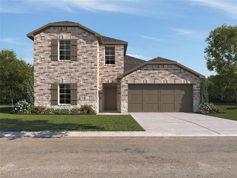 New construction Single-Family house 28607 Crowley Court, Fulshear, TX 77441 Midland- photo