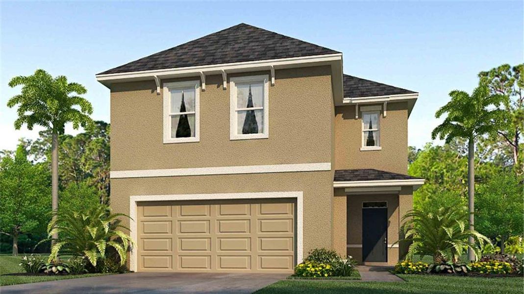 New construction Single-Family house 5696 Chorleywood Lane, Wesley Chapel, FL 33545 - photo