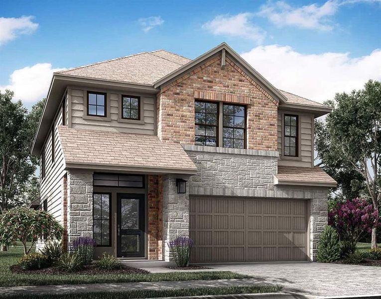 New construction Single-Family house 2797 Blubonnet Ridge Drive, Conroe, TX 77304 The Tyler- photo