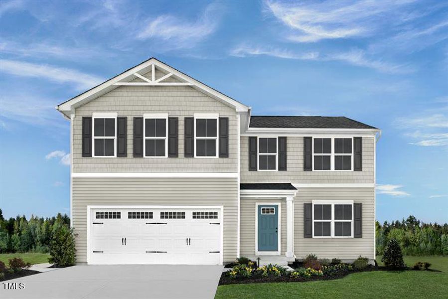 New construction Single-Family house 356 Coral Bells Way N, Four Oaks, NC 27524 - photo