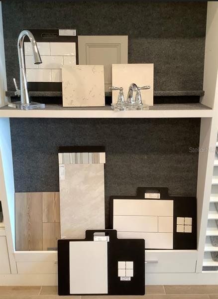 Professionally curated design finishes for homesite. Colors, finishes, textures and options may appear differently in person due to variations in monitors and viewing devices.