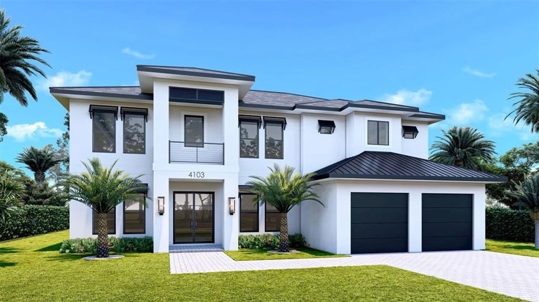 New construction Single-Family house 4103 W San Nicholas Street, Tampa, FL 33629 - photo