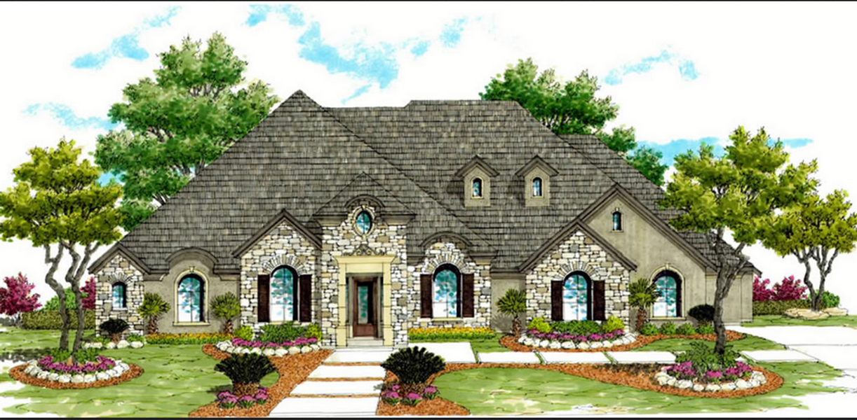 New construction Single-Family house Plan 3494, 207 Stone Loop, Castroville, TX 78009 - photo