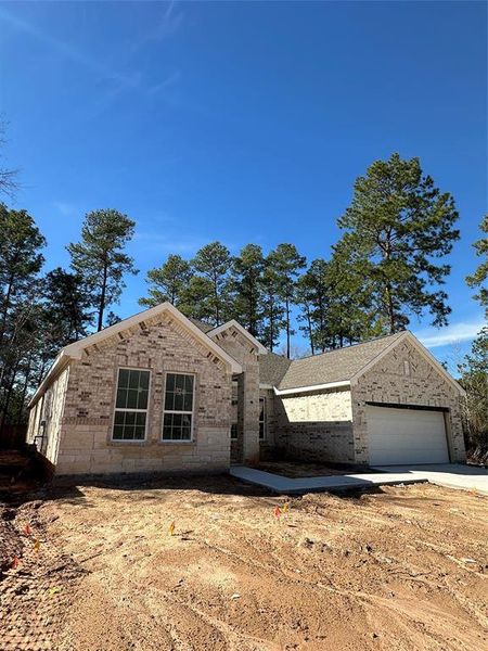 New construction Single-Family house 16130 Rustling Woods Road, Conroe, TX 77302 Larkspur- photo