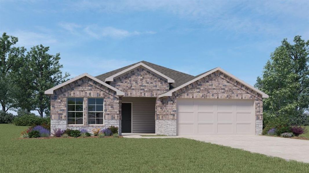 New construction Single-Family house 1613 Lilyturf Rd, New Braunfels, TX 78130 Denton- photo