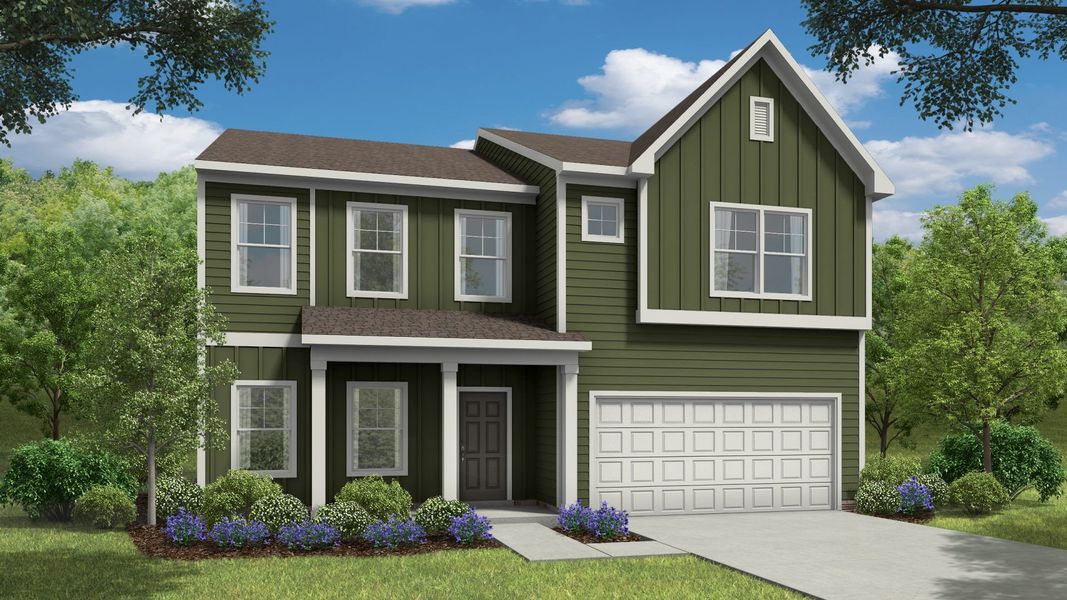 New construction Single-Family house Curie, 6529 Winter Spring Drive, Wake Forest, NC 27587 - photo