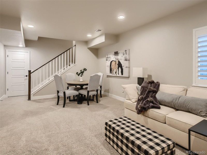 family room-basement