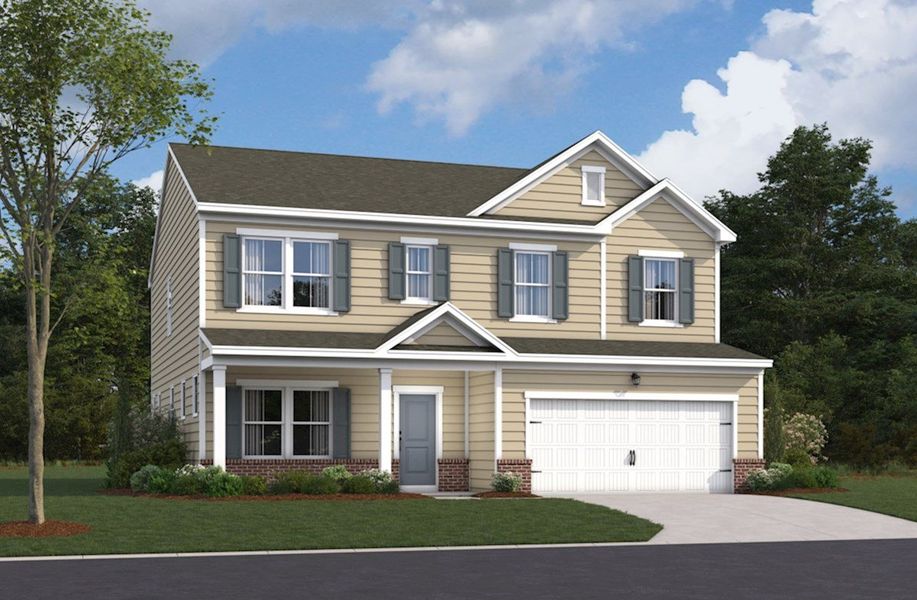 New construction Single-Family house Charlotte, 4425 Gehrig Lane, Raleigh, NC 27616 - photo