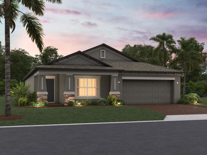New construction Single-Family house Meridian, 38459 Barrel Drive, Dade City, FL 33525 - photo