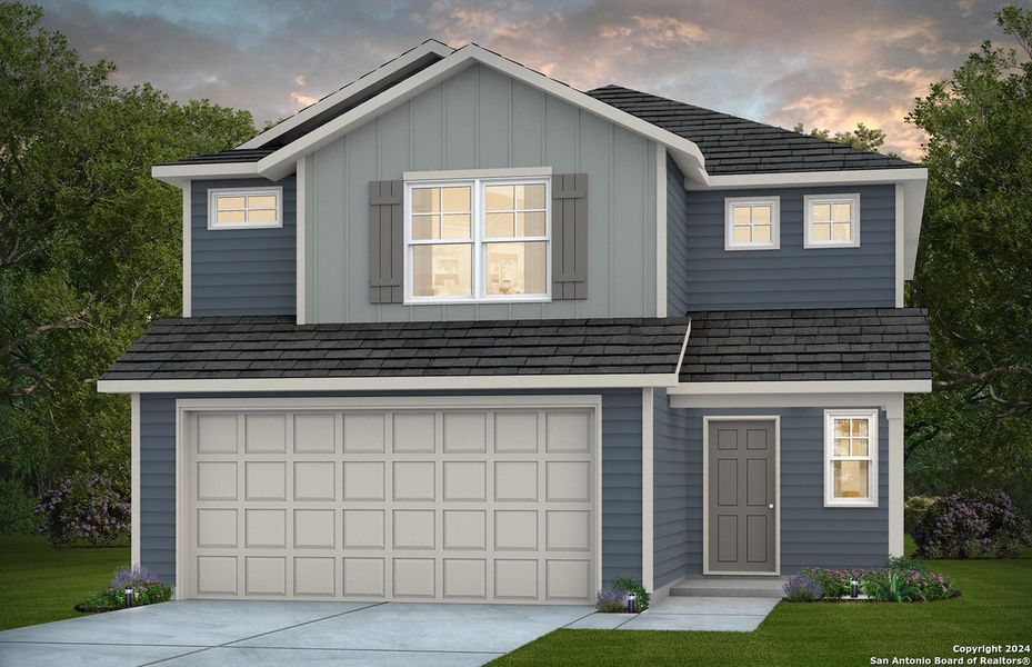 New construction Single-Family house 6206 Silver Pegasus, San Antonio, TX 78218 Lincoln- photo