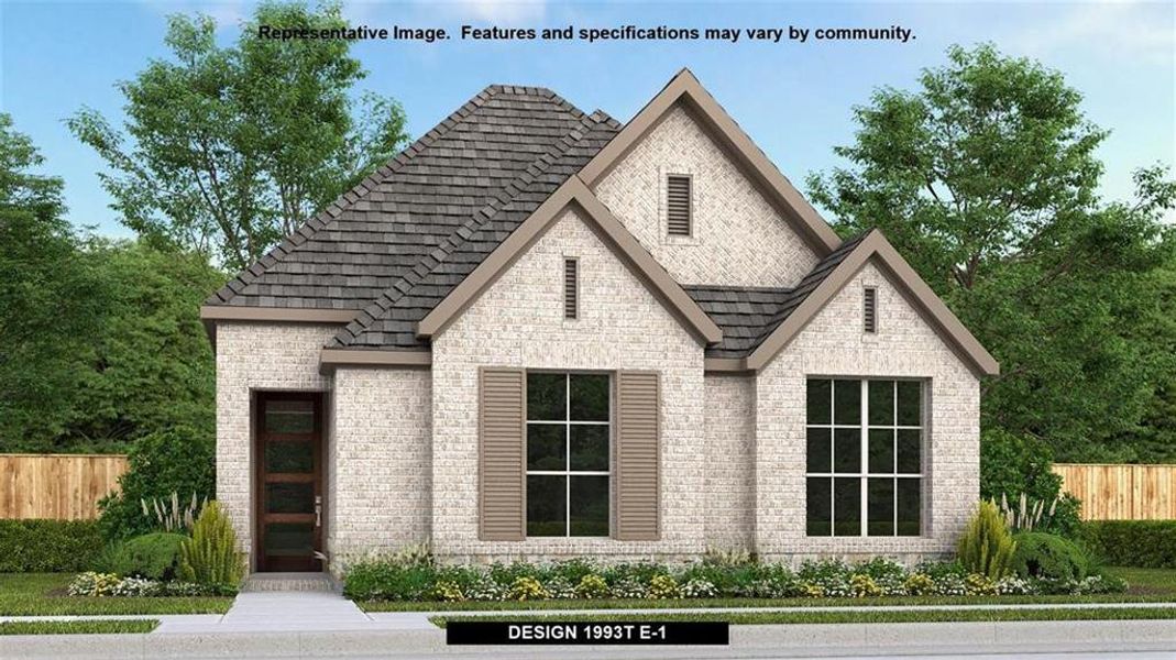 New construction Single-Family house 2620 Griffith Mews, Celina, TX 75009 Design 1993T- photo