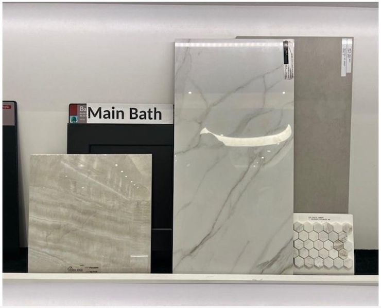 Main Bath Selections