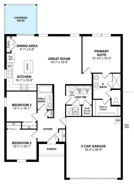 New construction Single-Family house 33 London Drive, Palm Coast, FL 32137 Azalea II- photo