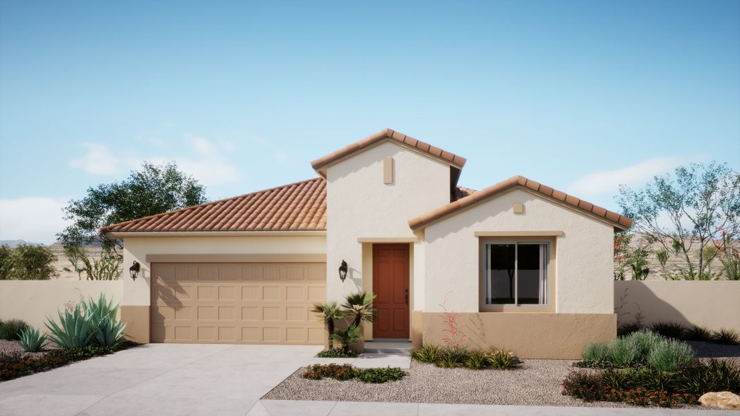 Spanish Elevation | Parker | Wildera – Valley Series | New Homes in San Tan Valley, AZ | Landsea Homes