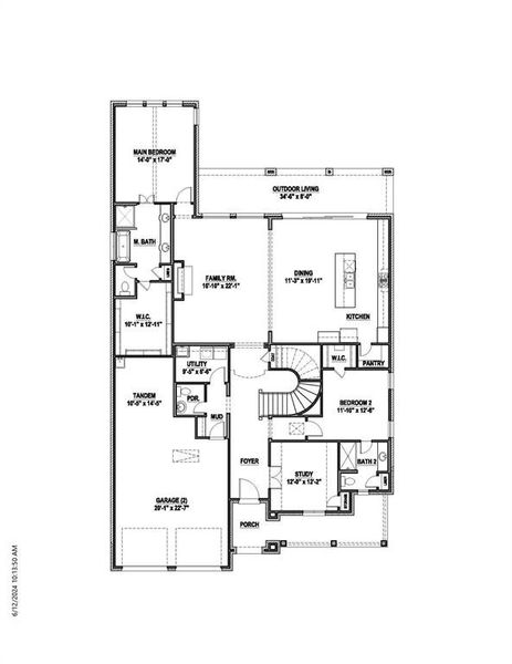 1st Level Floor plan