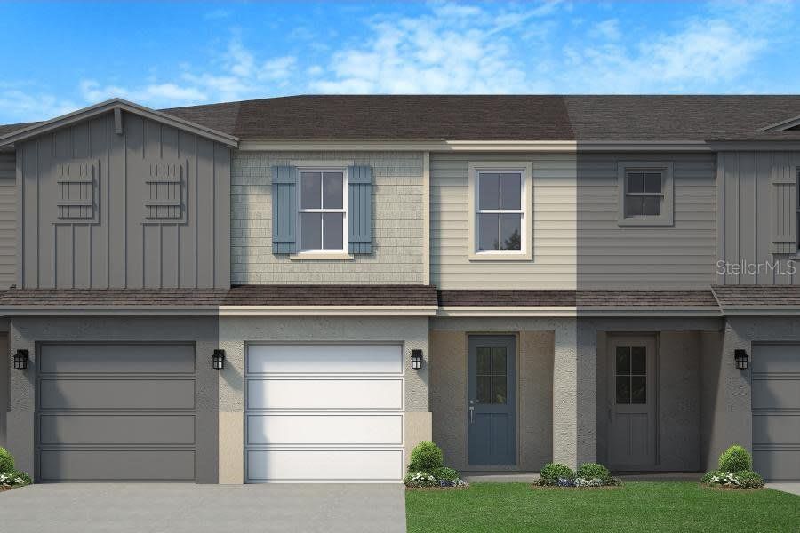 New construction Townhouse house 251 Bittern Loop, Inverness, FL 34453 1515 Townhome- photo