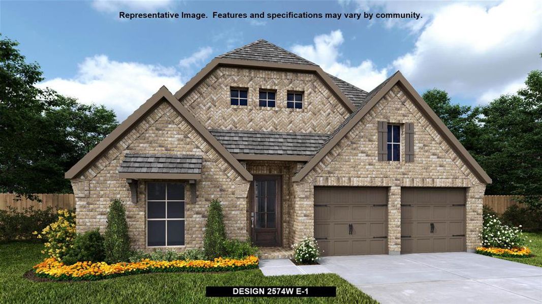 New construction Single-Family house Design 2574W, 5435 Violet Ridge Drive, Richmond, TX 77469 - photo