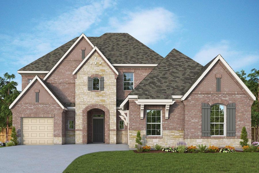 New construction Single-Family house 4296 Deerhurst Drive, Highland Village, TX 75077 The Starfire- photo