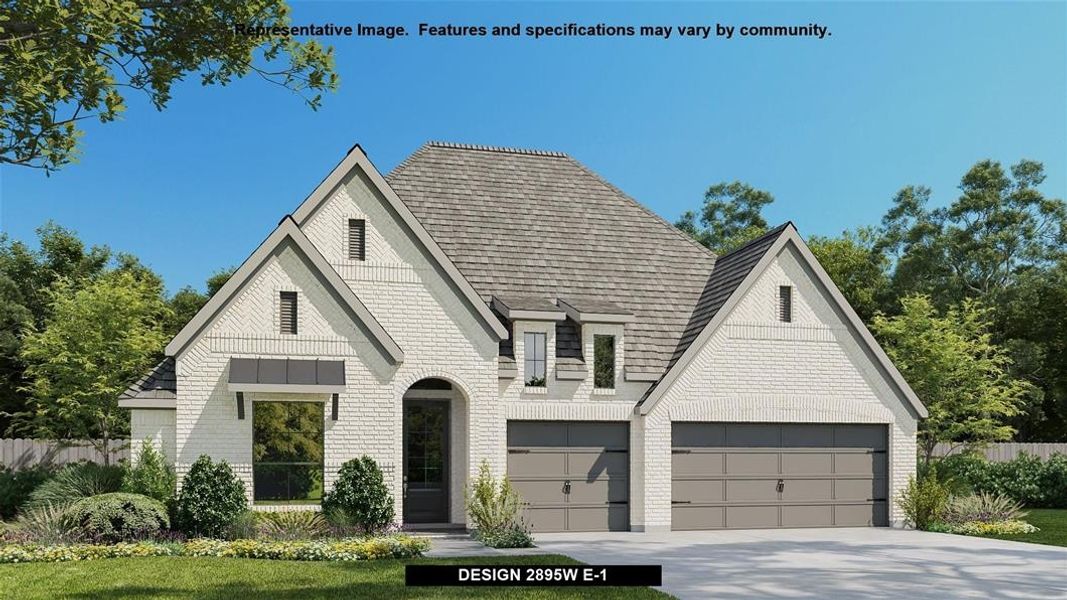 New construction Single-Family house Design 2895W, 5302 Dream Court, Manvel, TX 77583 - photo