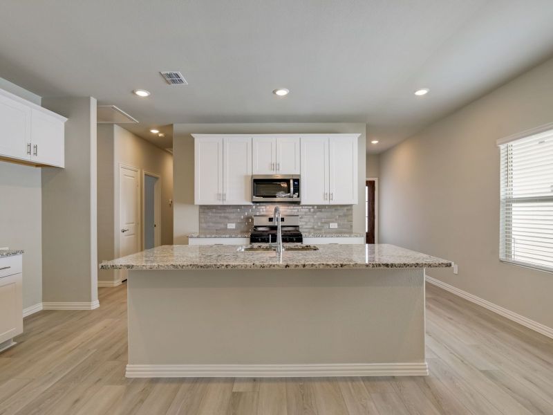 The Congaree floorplan with the Sleek interior package.