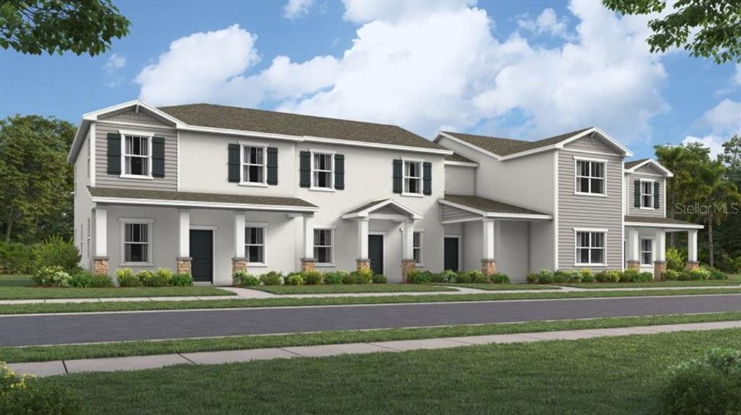 New construction Townhouse house 6033 Blissful Street, Clermont, FL 34714 - photo