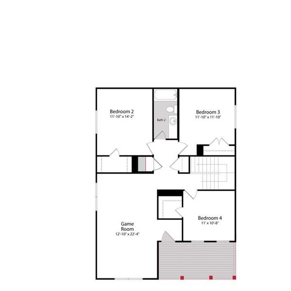 W/S #70937 / BG #3: 2nd Floor