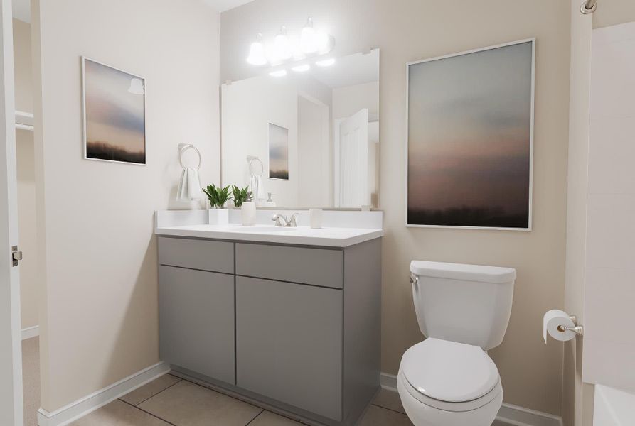 Owner's Bath - Congaree - Pintail Commons at Johnstown Village by Landsea Homes