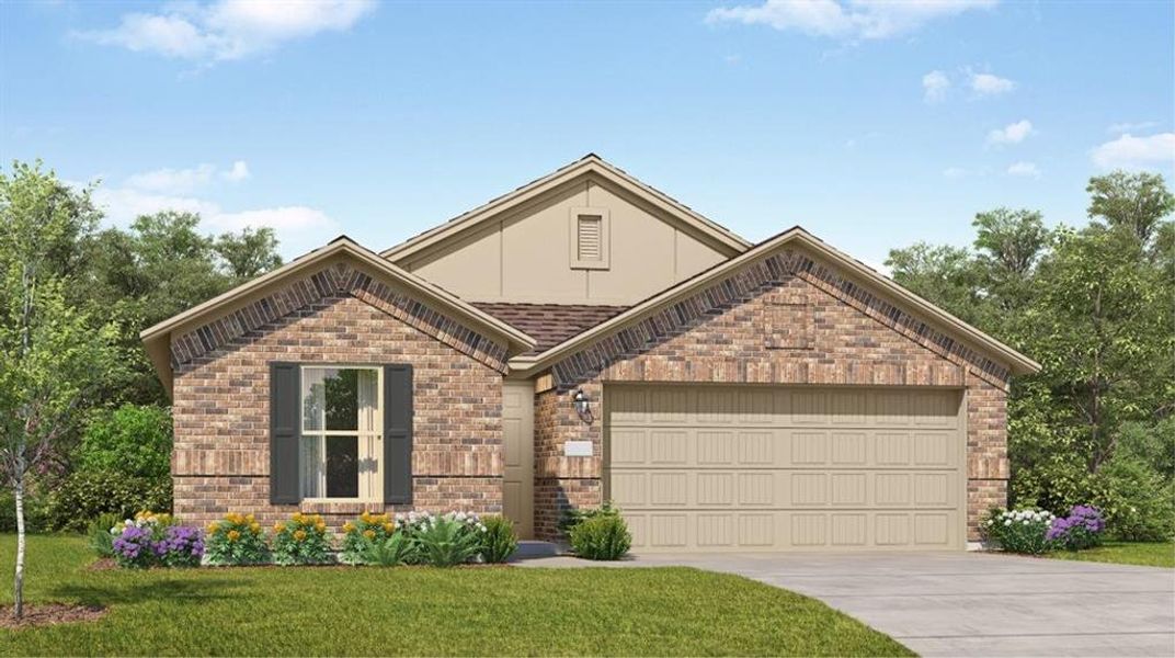 New construction Single-Family house 4206 Briarstone Knoll Trail, Baytown, TX 77521 Rowan- photo