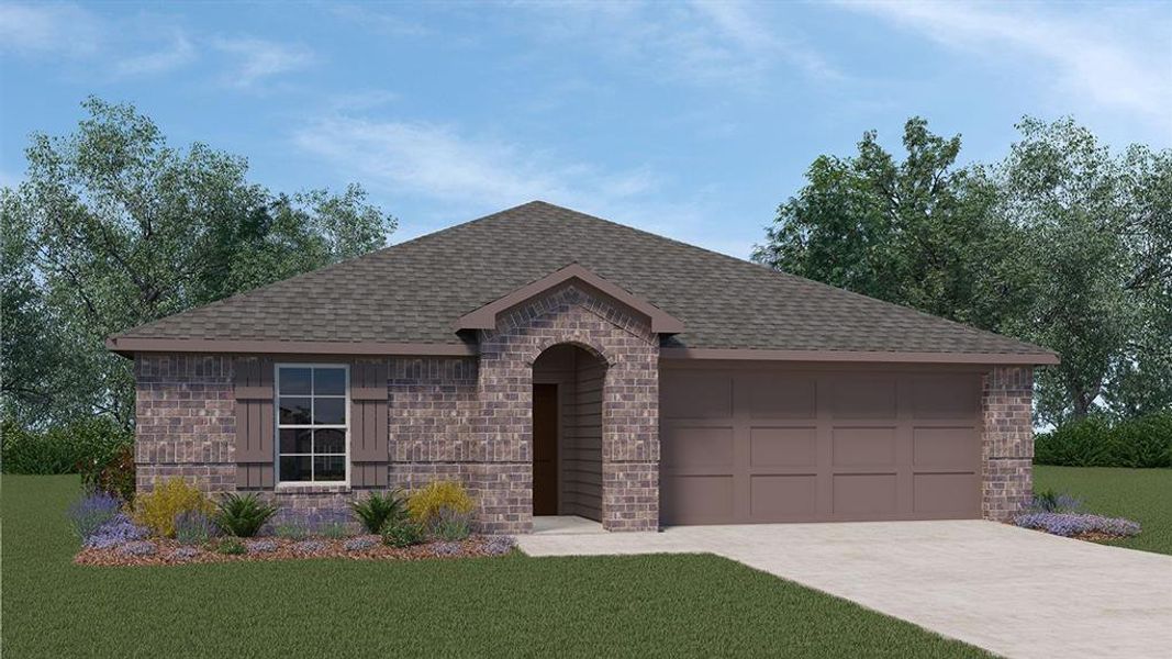 New construction Single-Family house 308 Spring Branch Drive, Fate, TX 75087 H154 Elmhurst- photo