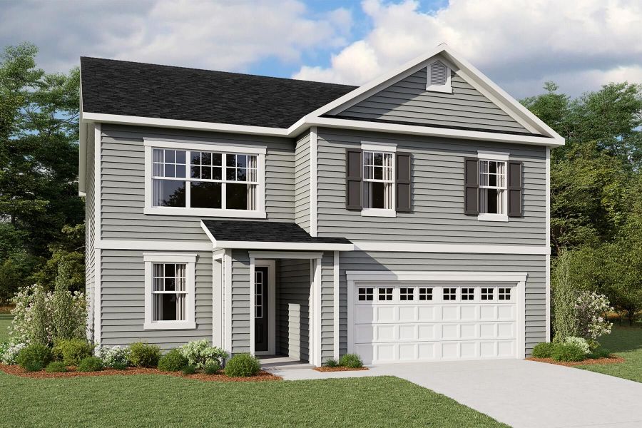 New construction Single-Family house Voyageur, 64 Gin Branch Road, Wendell, NC 27591 - photo