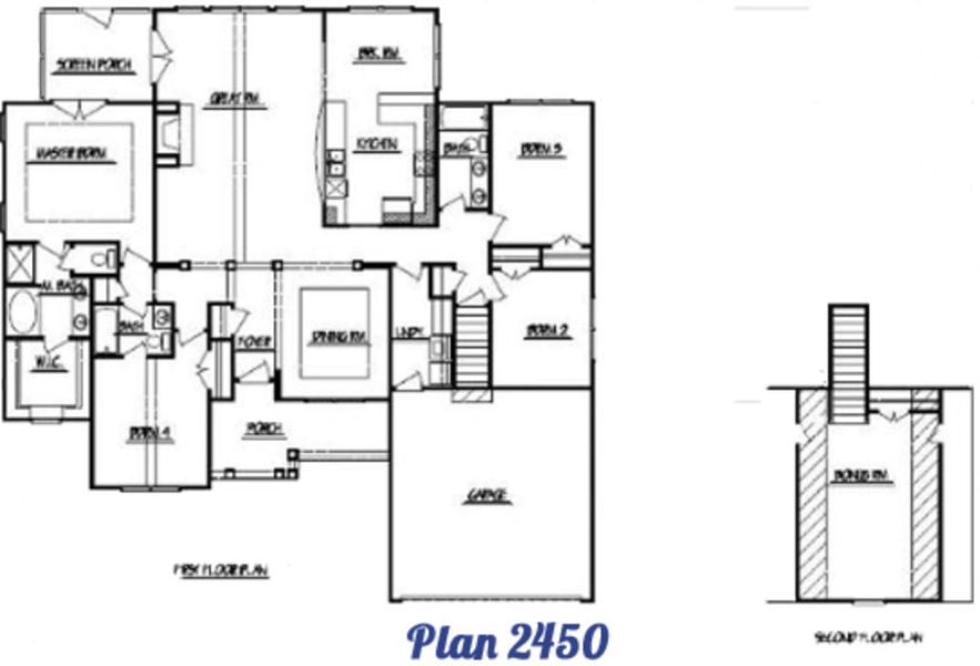 New construction Single-Family house Plan 2450, Mcdonough, GA 30253 - photo